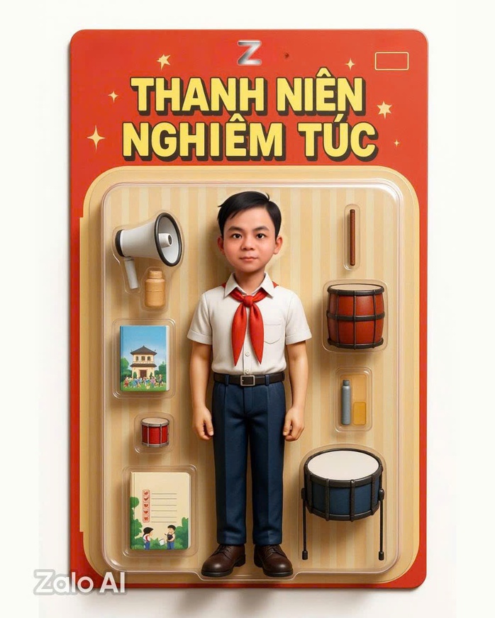 Chiến dịch "trở lại tuổi học trò" của Zalo bị liên tưởng đến trend "đóng hộp" ChatGPT - Ảnh 3.