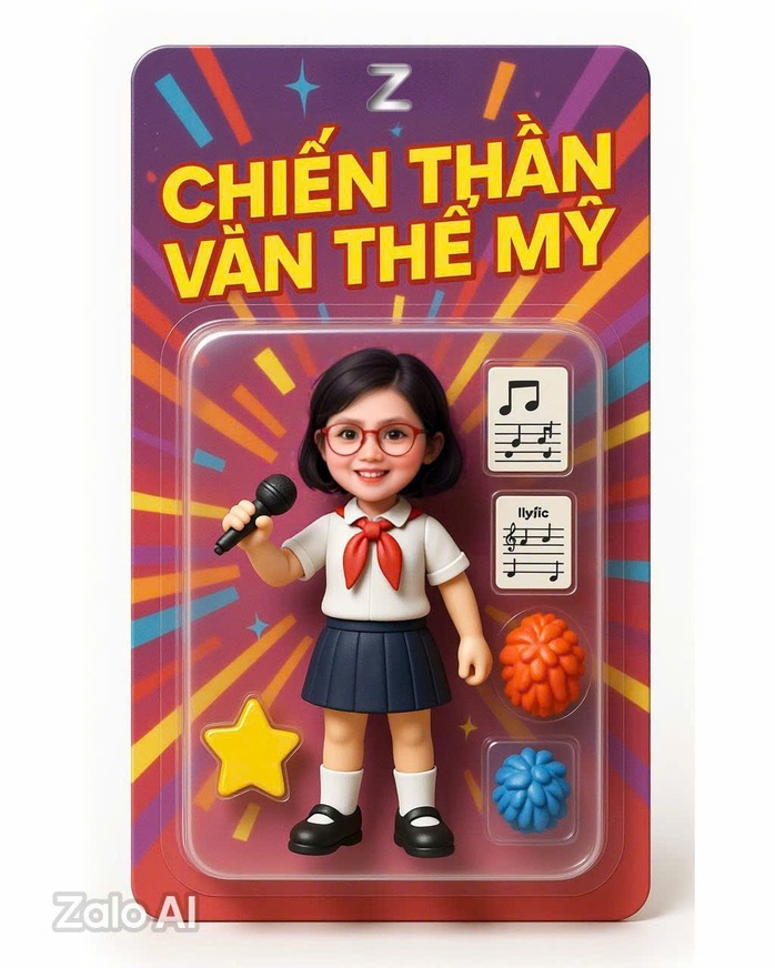 Chiến dịch "trở lại tuổi học trò" của Zalo bị liên tưởng đến trend "đóng hộp" ChatGPT - Ảnh 1.