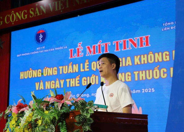 Hơn 1 triệu đoàn viên, người lao động nói không với thuốc lá - Ảnh 1. Hơn 1 triệu đoàn viên, người lao động nói không với thuốc lá - Ảnh 1.