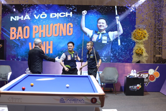 Bao Phương Vinh vô địch billiards SCTV Cup 2025, nhận nửa tỉ tiền thưởng- Ảnh 4. Bao Phương Vinh vô địch billiards SCTV Cup 2025, nhận nửa tỉ tiền thưởng- Ảnh 4.