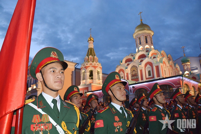 Đoàn Quân đội nhân dân Việt Nam tham gia sơ duyệt Lễ duyệt binh trên Quảng trường Đỏ- Ảnh 10. Đoàn Quân đội nhân dân Việt Nam tham gia sơ duyệt Lễ duyệt binh trên Quảng trường Đỏ- Ảnh 10.