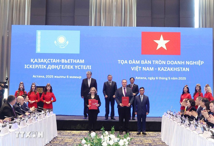 Tổng Bí thư chứng kiến Vietjet đầu tư vào Kazakhstan, lập hãng hàng không liên doanh Vietjet Qazaqstan - Ảnh 2.