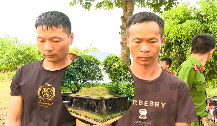 Hai người nước ngoài đào trộm lăng mộ vua Lê Túc Tông bị khởi tố- Ảnh 1. Hai người nước ngoài đào trộm lăng mộ vua Lê Túc Tông bị khởi tố- Ảnh 1.