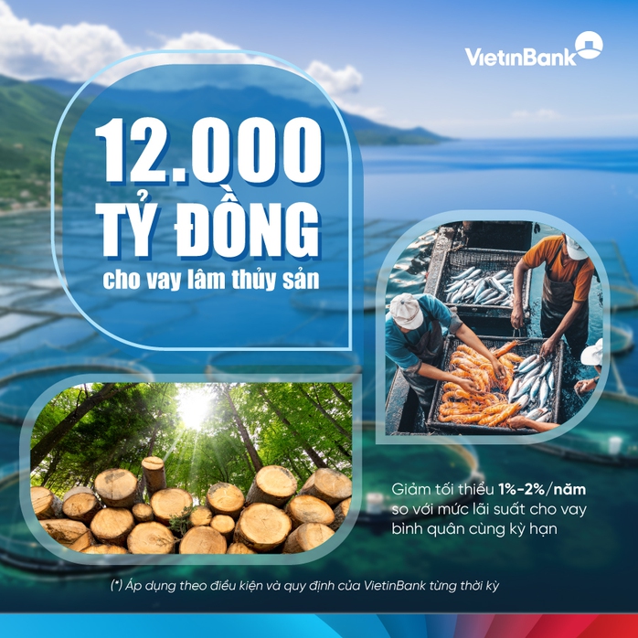 VietinBank tiếp tục đầu tư vào lĩnh vực lâm, thủy sản- Ảnh 1. VietinBank tiếp tục đầu tư vào lĩnh vực lâm, thủy sản- Ảnh 1.