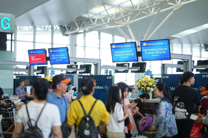 Vietnam Airlines nối lại đường bay thẳng đến Nga- Ảnh 1. Vietnam Airlines nối lại đường bay thẳng đến Nga- Ảnh 1.