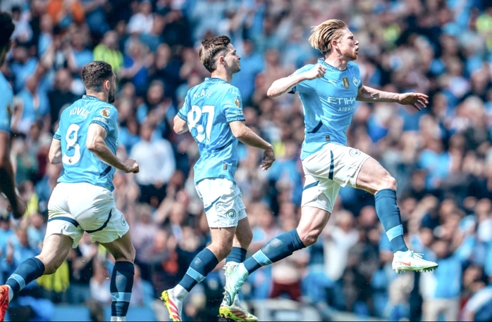 Man City tranh ngôi nhì bảng - Ảnh 1.