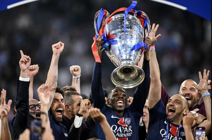 Dembele xuất sắc nhất Champions League, Yamal và Raphinha được vinh danh- Ảnh 2. Dembele xuất sắc nhất Champions League, Yamal và Raphinha được vinh danh- Ảnh 2.