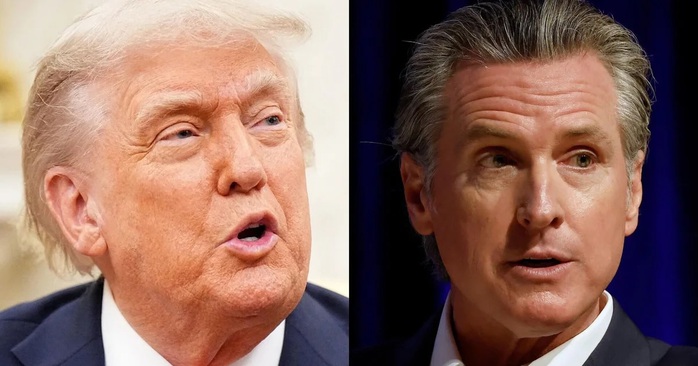 Bang California đâm đơn kiện, Tổng thống Donald Trump ủng hộ bắt thống đốc Newsom- Ảnh 1. Bang California đâm đơn kiện, Tổng thống Donald Trump ủng hộ bắt thống đốc Newsom- Ảnh 1.