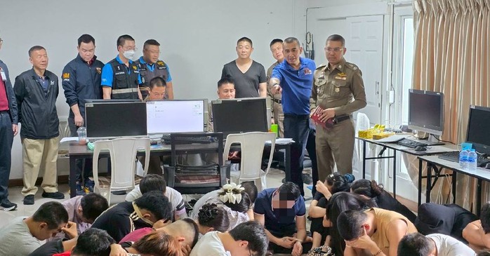 Nhóm người Việt lừa đảo trực tuyến ở Thái Lan bị phá - Ảnh 1.