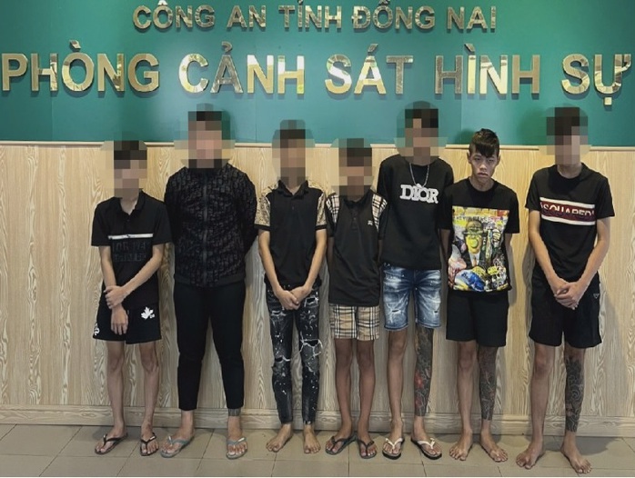 Bắt nhóm thanh niên chém người ở Đồng Nai- Ảnh 1. Bắt nhóm thanh niên chém người ở Đồng Nai- Ảnh 1.