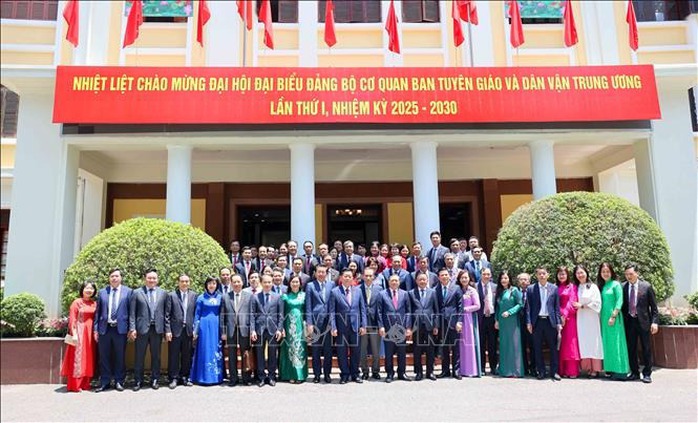 Đại hội Đảng bộ cơ quan Ban Tuyên giáo và Dân vận Trung ương lần thứ I - Ảnh 3.