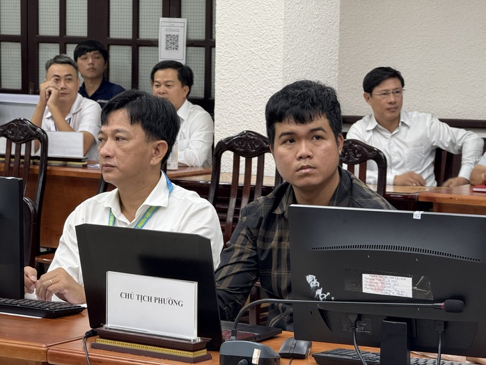 Cận cảnh buổi vận hành thử nghiệm hoạt động của phường mới sau sắp xếp tại TP HCM - Ảnh 4.