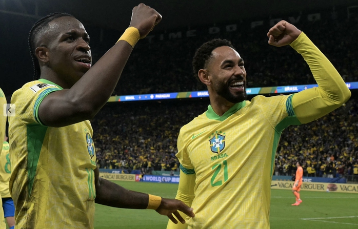 Brazil thắng chật vật Paraguay, lập kỷ lục dự đủ 23 VCK World Cup- Ảnh 2. Brazil thắng chật vật Paraguay, lập kỷ lục dự đủ 23 VCK World Cup- Ảnh 2.