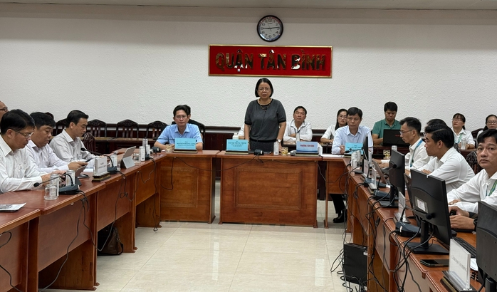 Cận cảnh buổi vận hành thử nghiệm hoạt động của phường mới sau sắp xếp tại TP HCM - Ảnh 2.