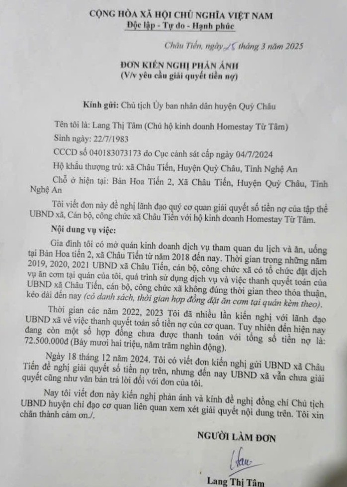 Một xã nợ gần 300 triệu đồng tiền văn phòng phẩm, ăn uống- Ảnh 1. Một xã nợ gần 300 triệu đồng tiền văn phòng phẩm, ăn uống- Ảnh 1.