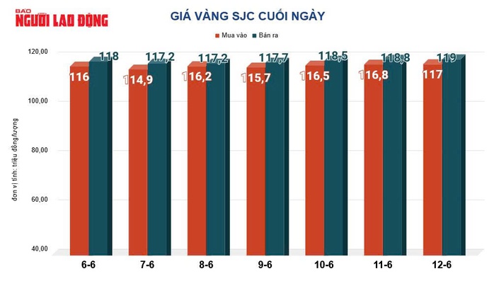 Giá vàng hôm nay,13-6: Tăng rất mạnh - Ảnh 2.