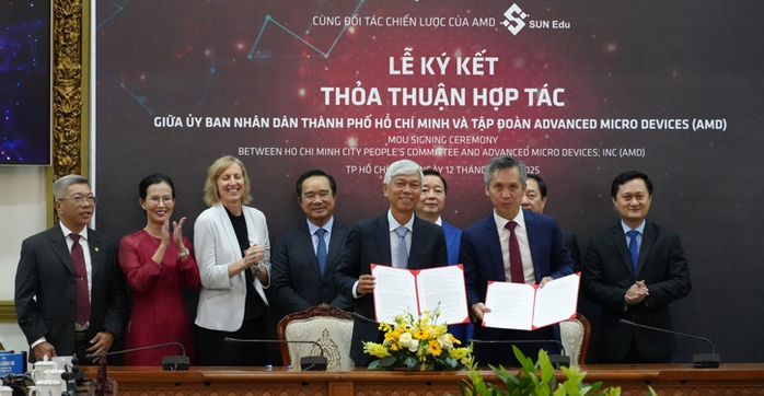 AMD đồng hành, hợp tác chặt chẽ với TP HCM- Ảnh 1. AMD đồng hành, hợp tác chặt chẽ với TP HCM- Ảnh 1.