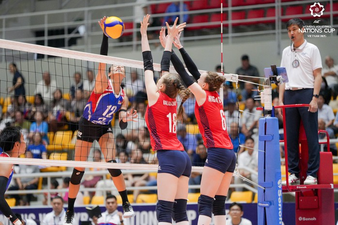 Tuyển nữ Việt Nam toàn thắng, giành vé bán kết bóng chuyền AVC Nations Cup- Ảnh 5. Tuyển nữ Việt Nam toàn thắng, giành vé bán kết bóng chuyền AVC Nations Cup- Ảnh 5.