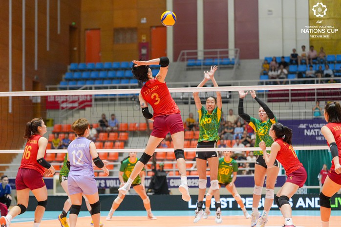 Tuyển nữ Việt Nam toàn thắng, giành vé bán kết bóng chuyền AVC Nations Cup- Ảnh 1. Tuyển nữ Việt Nam toàn thắng, giành vé bán kết bóng chuyền AVC Nations Cup- Ảnh 1.