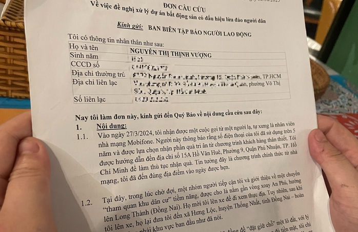 Bài học từ lá đơn cầu cứu của người phụ nữ 70 tuổi - Ảnh 1. Bài học từ lá đơn cầu cứu của người phụ nữ 70 tuổi - Ảnh 1.