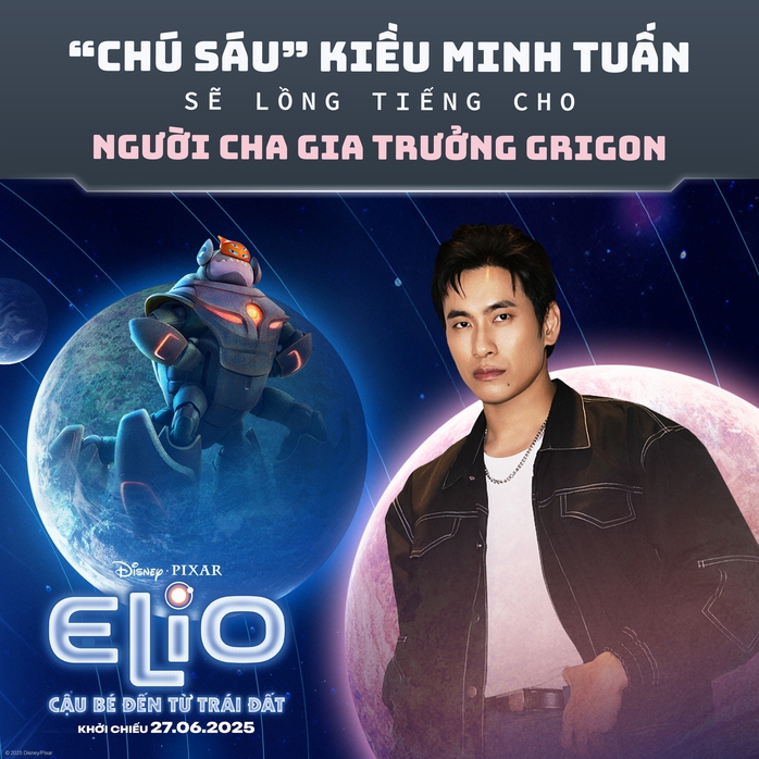 Kiều Minh Tuấn lồng tiếng phản diện Grigon- Ảnh 1. Kiều Minh Tuấn lồng tiếng phản diện Grigon- Ảnh 1.
