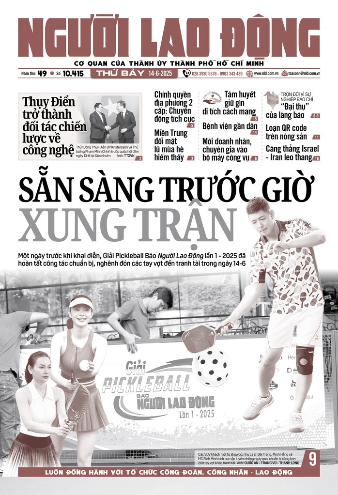 Báo in ngày 14-6: Miền Trung đối mặt lũ mùa hè hiếm thấy- Ảnh 1. Báo in ngày 14-6: Miền Trung đối mặt lũ mùa hè hiếm thấy- Ảnh 1.