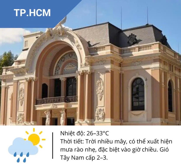 Thời tiết TP HCM hôm nay, 14-6: Mưa giảm- Ảnh 2. Thời tiết TP HCM hôm nay, 14-6: Mưa giảm- Ảnh 2.