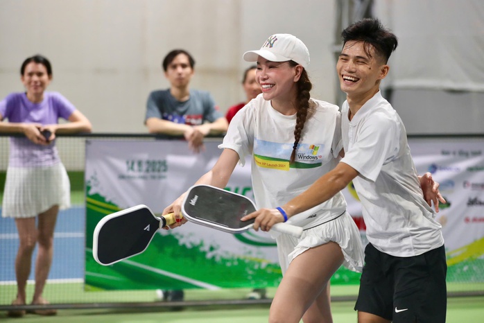 Giải Pickleball Báo Người Lao Động lần 1-2025: Những khoảnh khắc khó quên - Ảnh 4.