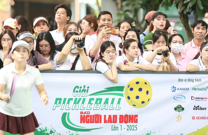 Giải Pickleball Báo Người Lao Động lần 1-2025: Những khoảnh khắc khó quên - Ảnh 1.