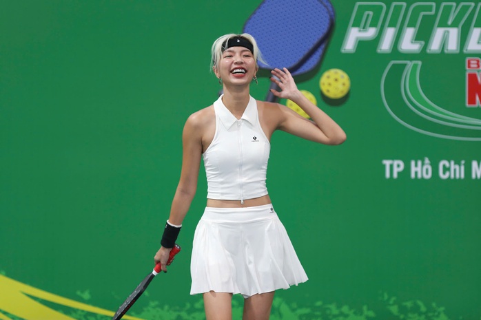 Sao Việt "đổ bộ" Giải Pickleball Báo Người Lao Động- Ảnh 3. Sao Việt "đổ bộ" Giải Pickleball Báo Người Lao Động - Ảnh 3.