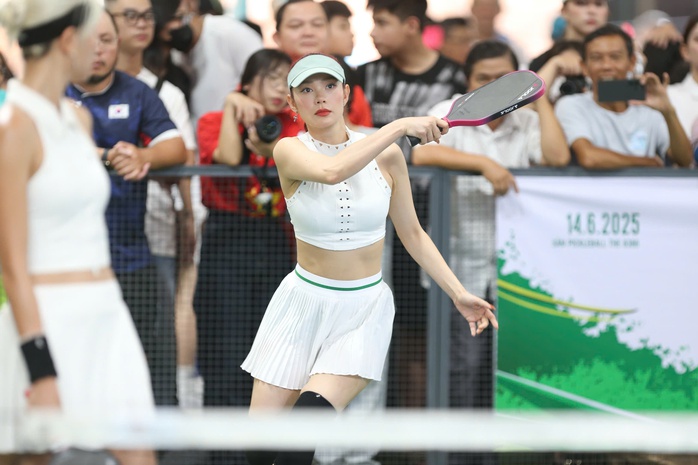 Đại sứ Minh Hằng tuyên thệ khai mạc Giải Pickleball Báo Người Lao Động - Ảnh 4.