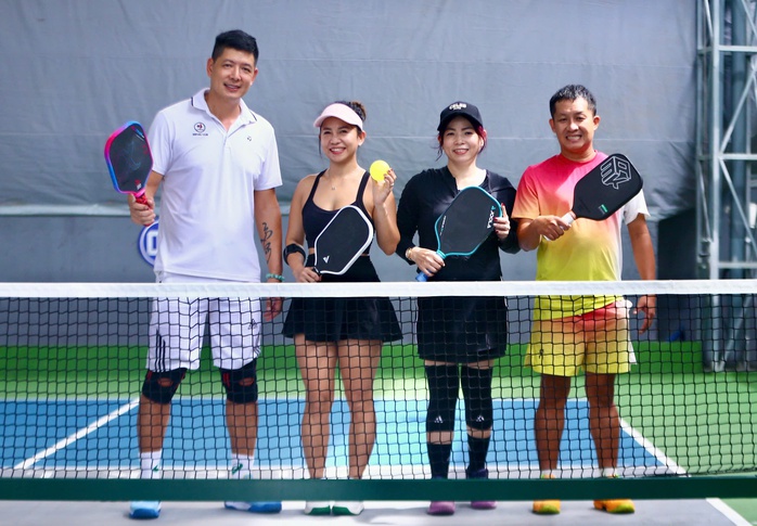 Sao Việt "đổ bộ" Giải Pickleball Báo Người Lao Động- Ảnh 7. Sao Việt "đổ bộ" Giải Pickleball Báo Người Lao Động - Ảnh 7.