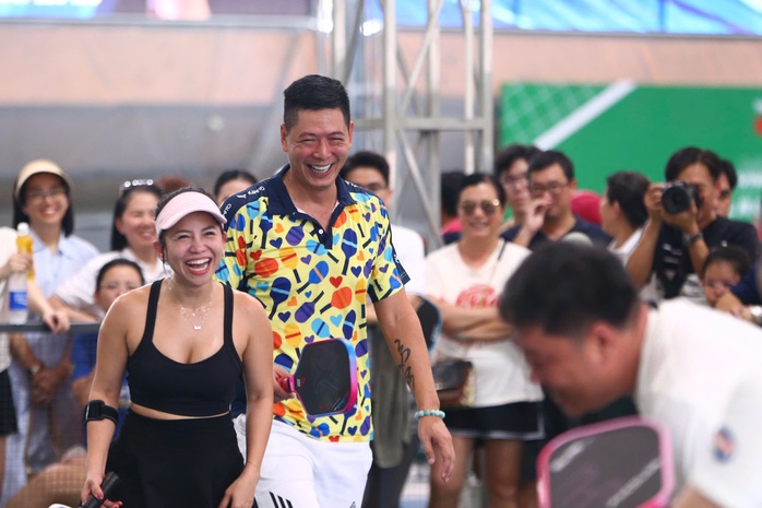 Giải Pickleball Báo Người Lao Động: Diễn viên Bình Minh đi tiếp, Minh Hằng dừng bước- Ảnh 5. Giải Pickleball Báo Người Lao Động: Diễn viên Bình Minh đi tiếp, Minh Hằng dừng bước- Ảnh 5.