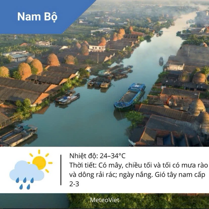 Thời tiết TP HCM hôm nay, 15-6: Ngày nắng oi bức, chiều tối mưa dông - Ảnh 3.