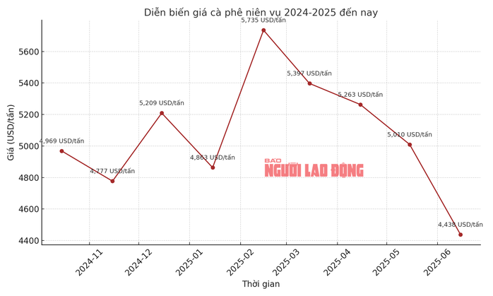 Giá cà phê hôm nay 15-6: Chủ đại lý "ngồi chơi xơi nước"- Ảnh 1. Giá cà phê hôm nay 15-6: Chủ đại lý "ngồi chơi xơi nước"- Ảnh 1.