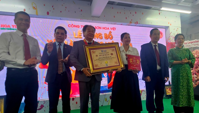 Sản phẩm của một doanh nghiệp ở Bình Dương vừa xác lập kỷ lục Việt Nam- Ảnh 1. Sản phẩm của một doanh nghiệp ở Bình Dương vừa xác lập kỷ lục Việt Nam- Ảnh 1.