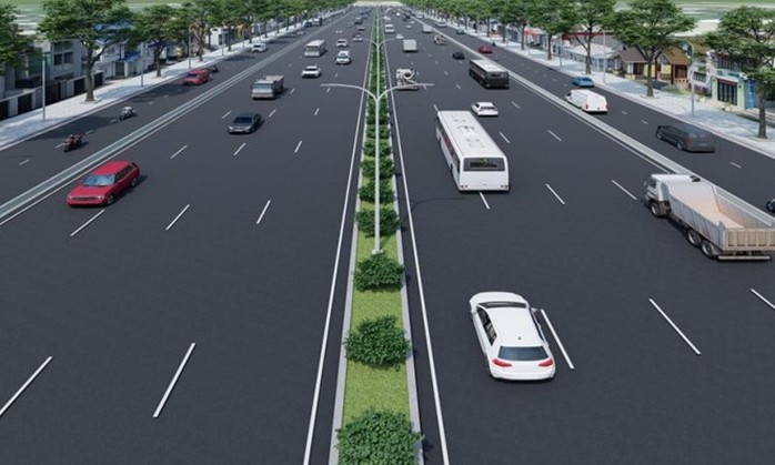 TP HCM sắp mở rộng đường cửa ngõ phía Tây lên 12 làn xe - Ảnh 1.