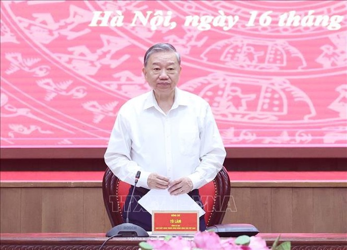 Tổng Bí thư Tô Lâm làm việc với Ban Thường vụ Thành ủy Hà Nội- Ảnh 2. Tổng Bí thư Tô Lâm làm việc với Ban Thường vụ Thành ủy Hà Nội- Ảnh 2.