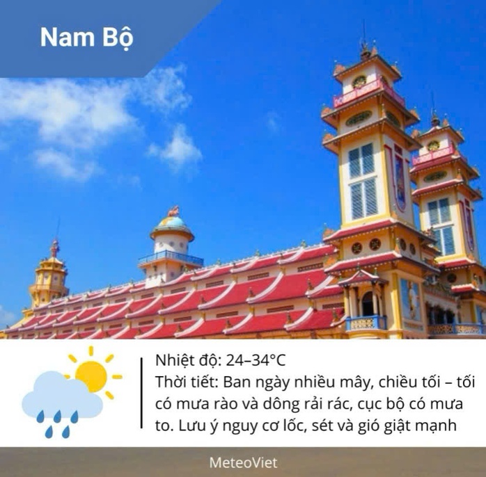 Thời tiết TP HCM hôm nay, 18-6: Ngày oi bức, chiều mưa dông- Ảnh 3. Thời tiết TP HCM hôm nay, 18-6: Ngày oi bức, chiều mưa dông- Ảnh 3.