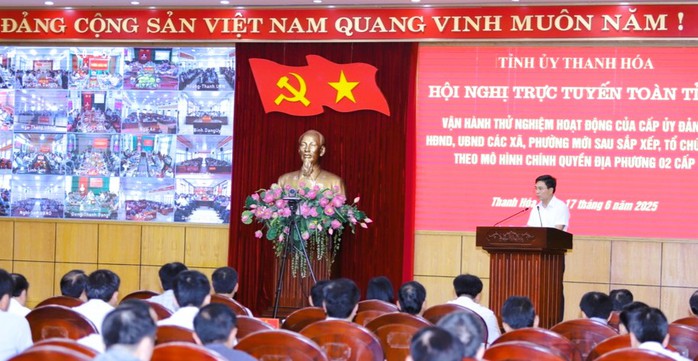 Tỉnh Thanh Hóa có 166 đơn vị hành chính cấp xã mới vận hành chính quyền 2 cấp- Ảnh 1. Tỉnh Thanh Hóa có 166 đơn vị hành chính cấp xã mới vận hành chính quyền 2 cấp- Ảnh 1.