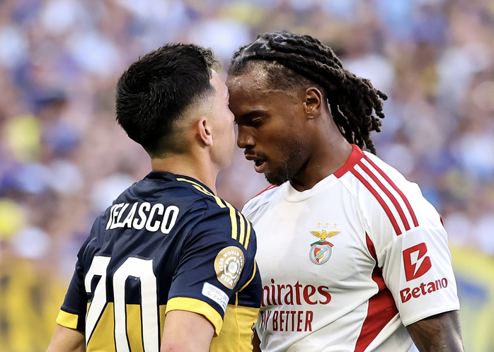 Đại chiến bóng đá Latin, Boca Juniors cầm chân Benfica trận cầu 4 bàn, 3 thẻ đỏ - Ảnh 8.