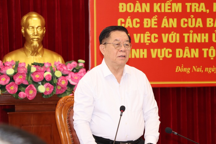 Đoàn công tác Trung ương làm việc với Tỉnh uỷ Đồng Nai - Ảnh 1.