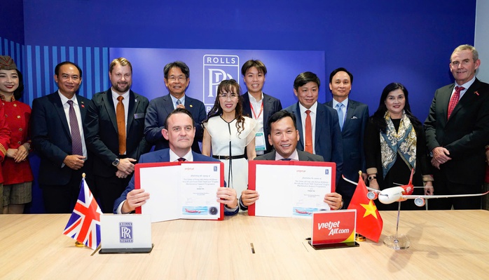 Vietjet ký hợp đồng mua 40 động cơ Trent 7000 với Rolls-Royce, lắp cho 20 máy bay Airbus A330Neo- Ảnh 1. Vietjet ký hợp đồng mua 40 động cơ Trent 7000 với Rolls-Royce, lắp cho 20 máy bay Airbus A330Neo- Ảnh 1.
