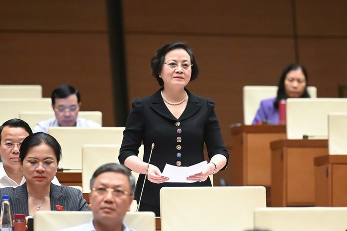 Bộ trưởng Phạm Thị Thanh Trà: Cán bộ phải chấp nhận hy sinh, mất mát khi sắp xếp bộ máy- Ảnh 1. Bộ trưởng Phạm Thị Thanh Trà: Cán bộ phải chấp nhận hy sinh, mất mát khi sắp xếp bộ máy- Ảnh 1.