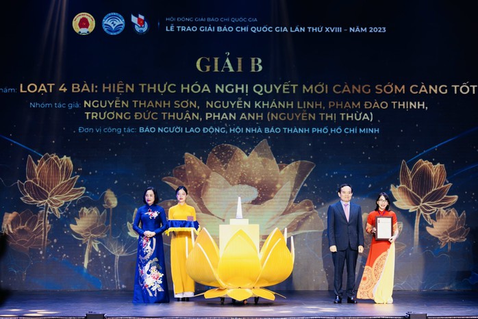 Báo Người Lao Động đoạt 1 Giải Báo chí Quốc gia, 8 Giải Báo chí TP HCM - Ảnh 2.