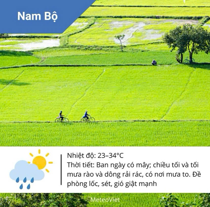 Thời tiết TP HCM ngày 20-6: Tiếp tục mưa dông, cẩn thận từ khoảng 13-17giờ- Ảnh 2. Thời tiết TP HCM ngày 20-6: Tiếp tục mưa dông, cẩn thận từ khoảng 13-17giờ- Ảnh 2.