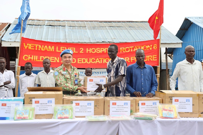 Món quà đặc biệt của y - bác sĩ Việt Nam tại Nam Sudan- Ảnh 1.