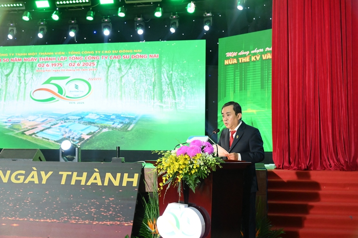 Cao su Đồng Nai phát huy truyền thống anh hùng - Ảnh 1.