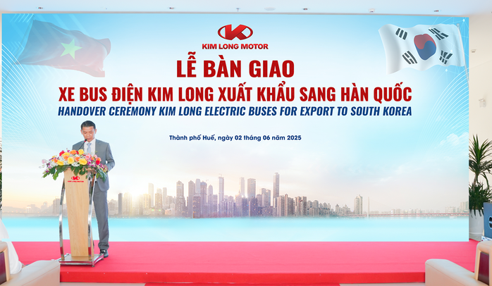 Xe bus điện thương hiệu Kim Long xuất khẩu sang Hàn Quốc- Ảnh 3. Xe bus điện thương hiệu Kim Long xuất khẩu sang Hàn Quốc- Ảnh 3.