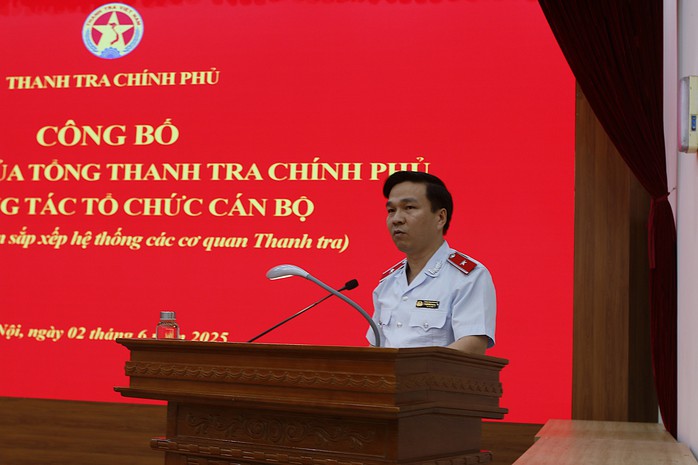 Công bố các quyết định về công tác cán bộ "lớn nhất lịch sử ngành thanh tra" - Ảnh 2. Công bố các quyết định về công tác cán bộ "lớn nhất lịch sử ngành thanh tra" - Ảnh 2.
